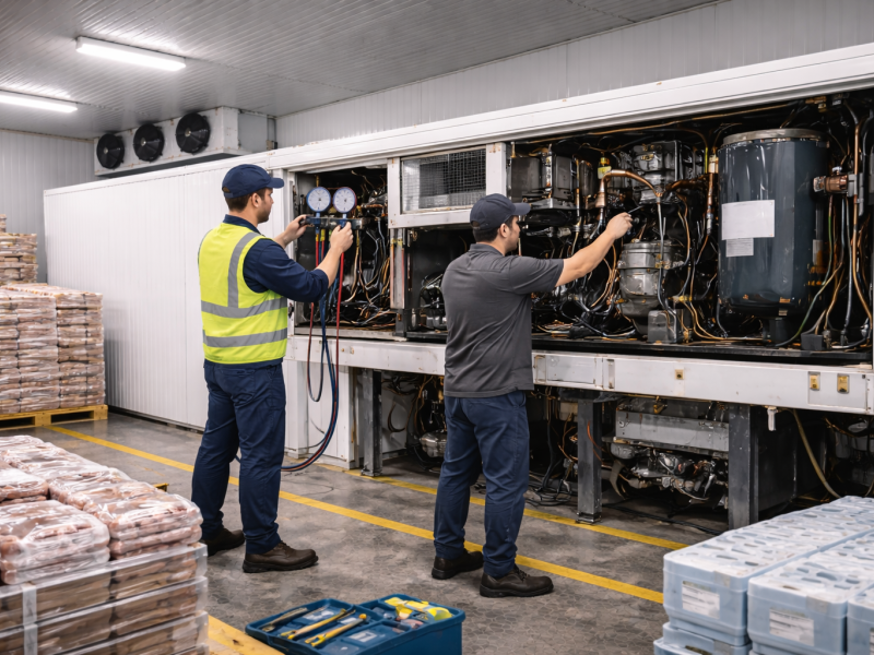 VKS Cámaras Frigoríficas · Sistemas de Refrigeración Industrial para Cámaras de Conservación y Congelación